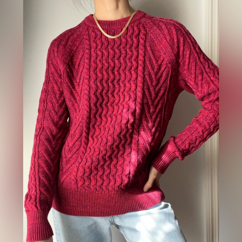 💚clearance💚 Gap chunky wavy cable knit sweater